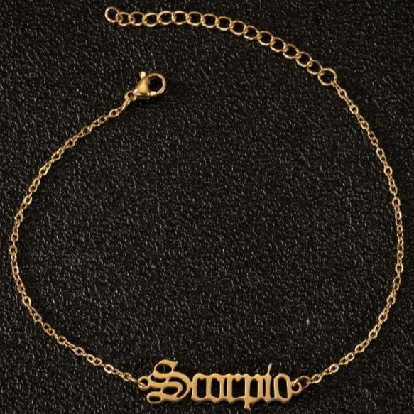 Bracelet Signe Du Zodiaque Scorpion